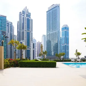 Luxury Burj Crown Downtown Balcony & View دبي